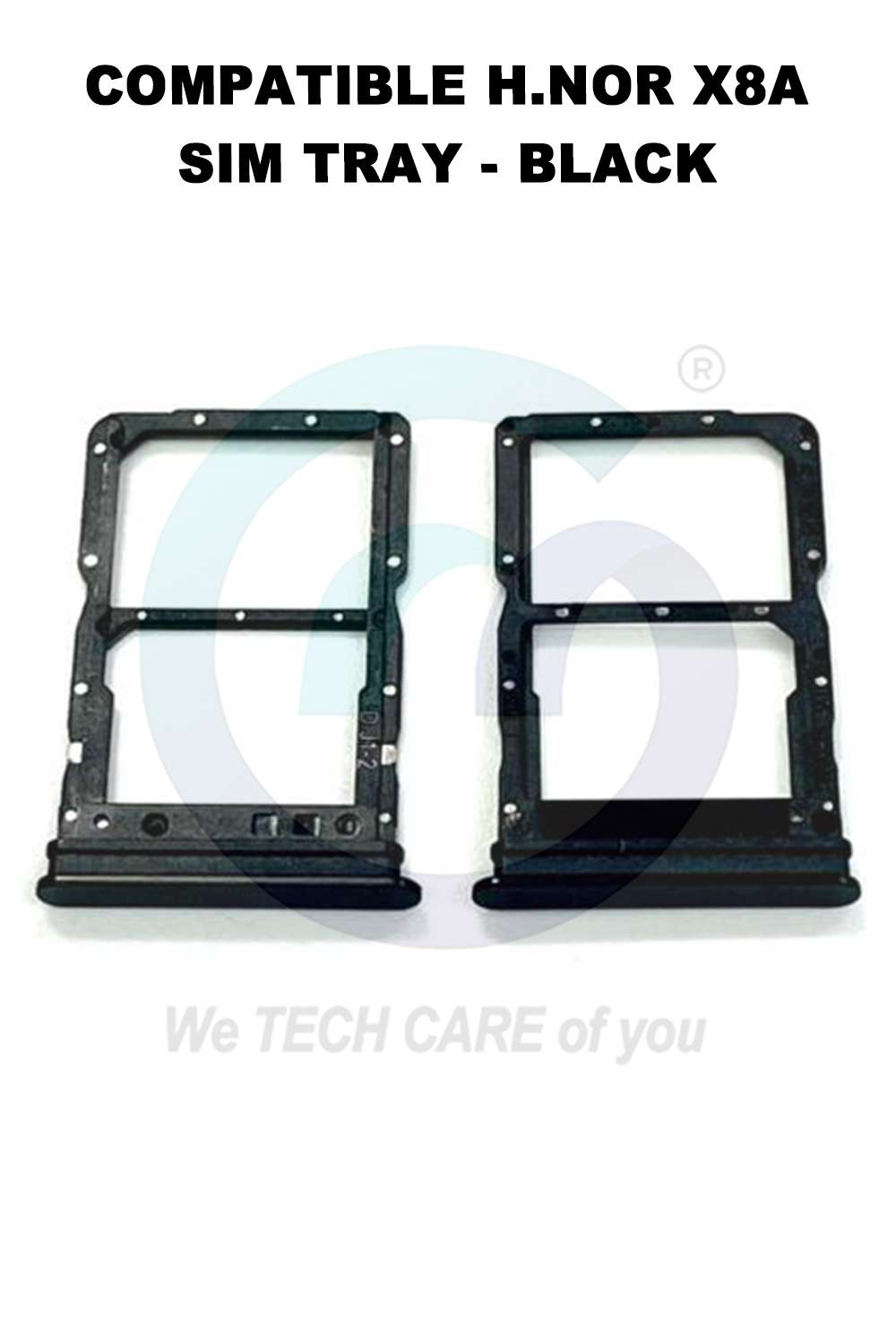 COMPATIBLE H.NOR X8A SIM TRAY - BLACK