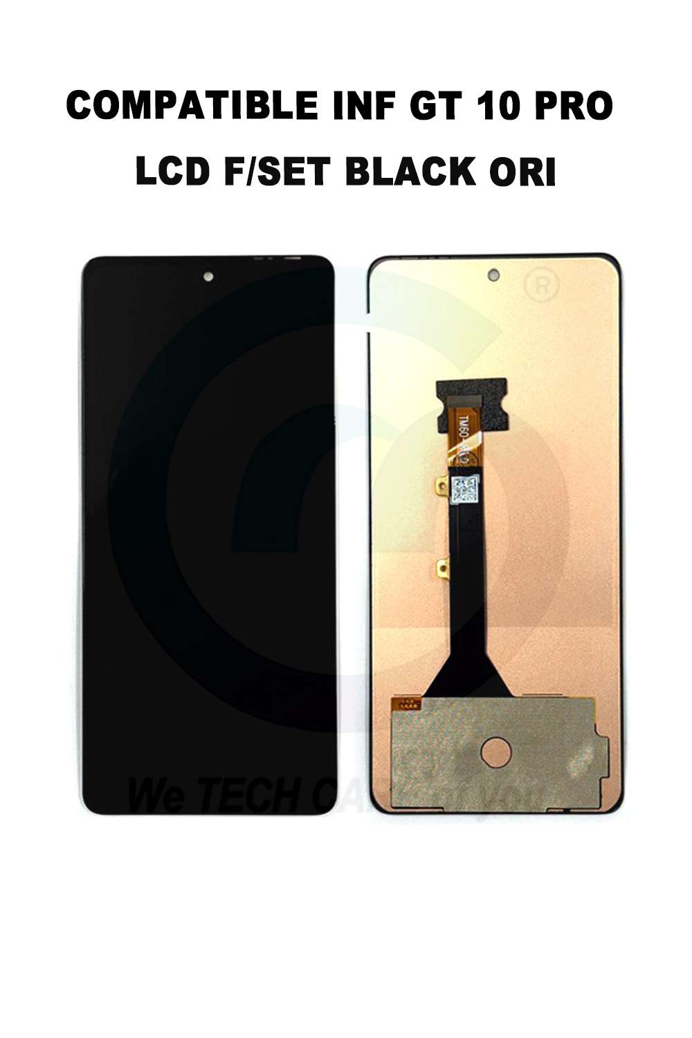 INF GT 10 PRO LCD F/SET BLACK - ORI