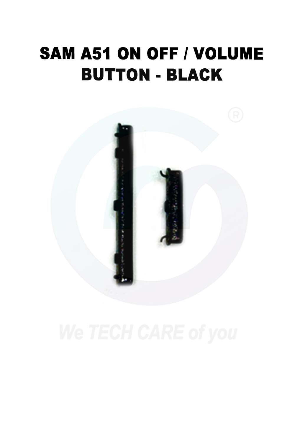 COMPATIBLE GSAMM A51 ON OFF / VOLUME BUTTON - BLACK