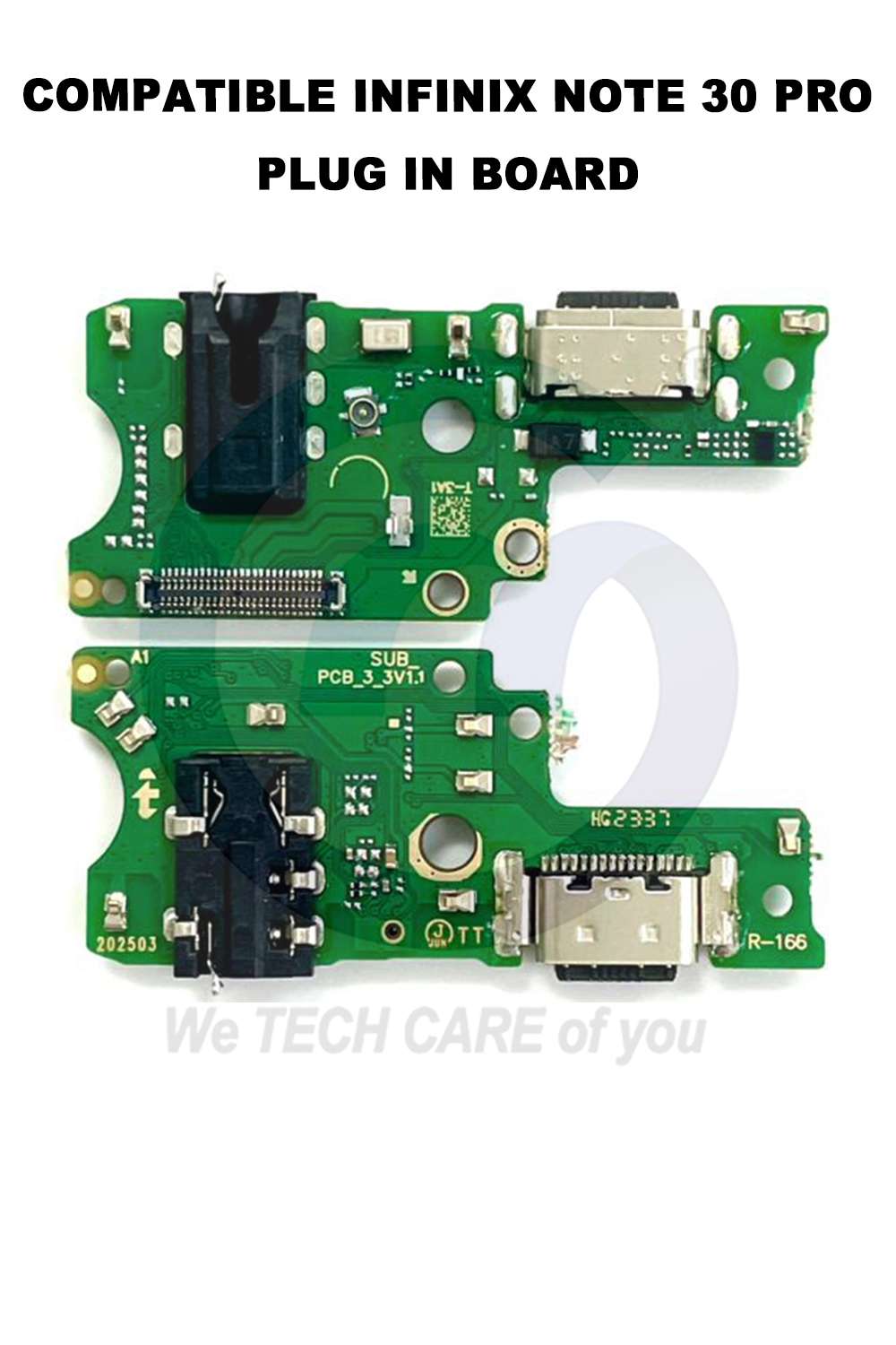 INFINIX NOTE 30 PRO PLUG IN BOARD