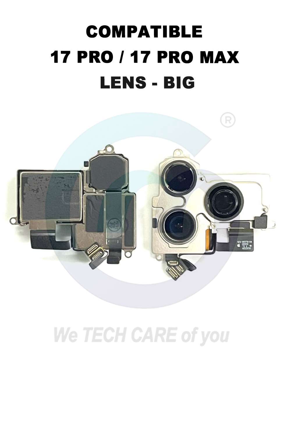 COMPATIBLE 17 PRO / 17 PRO MAX LENS - BIG